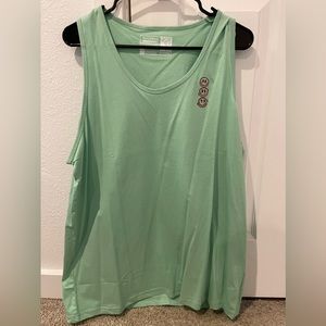 Mint Green Dutch bros tank top